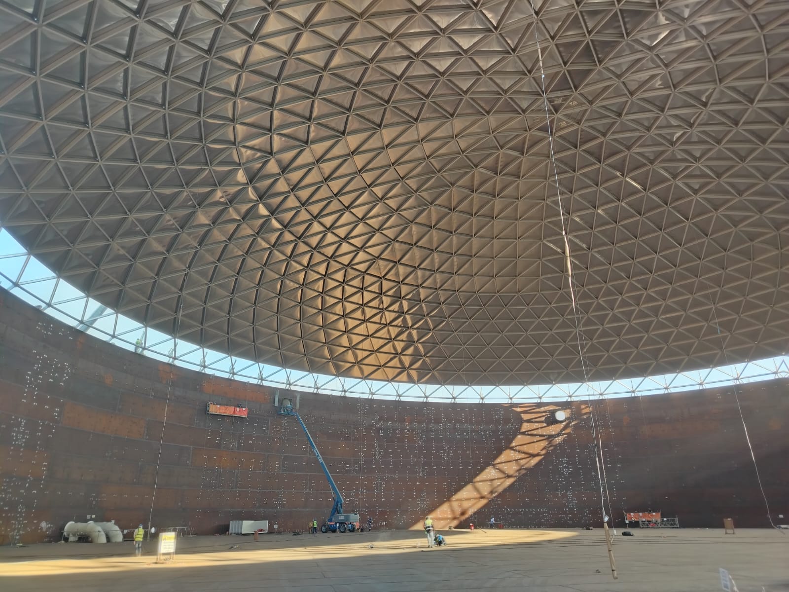 Aluminum Geodesic Roof